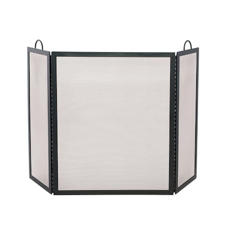 Blueprints 3 Fold Black Wrought Iron Large Screem BL2566993